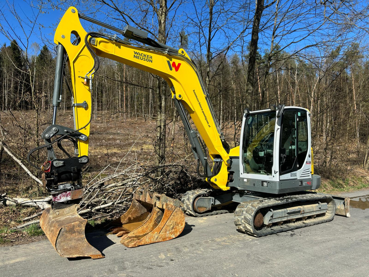 WACKER Neuson ET 90 - 小型挖掘机:图3 WACKER Neuson ET 90 - 小型挖掘机:图3