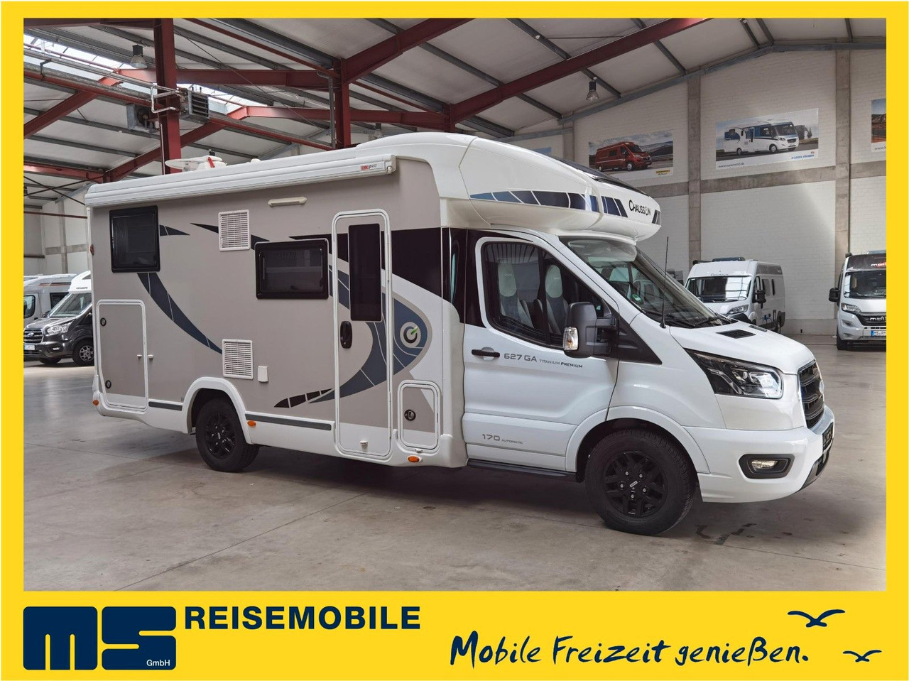 Chausson 627 GA TITANIUM -PREMIUM /EINZELBETTEN & HUBBETT - 半集成房车:图1 Chausson 627 GA TITANIUM -PREMIUM /EINZELBETTEN & HUBBETT - 半集成房车:图1