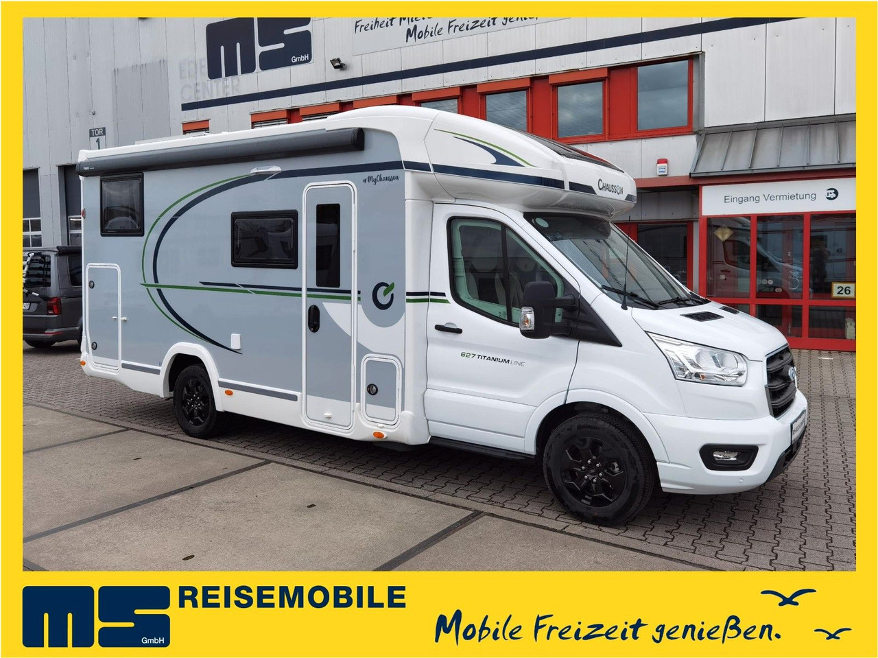 Chausson 627 TITANIUM / -2026- / 165PS-8G. / EINZELBETTEN - 半集成房车:图1 Chausson 627 TITANIUM / -2026- / 165PS-8G. / EINZELBETTEN - 半集成房车:图1