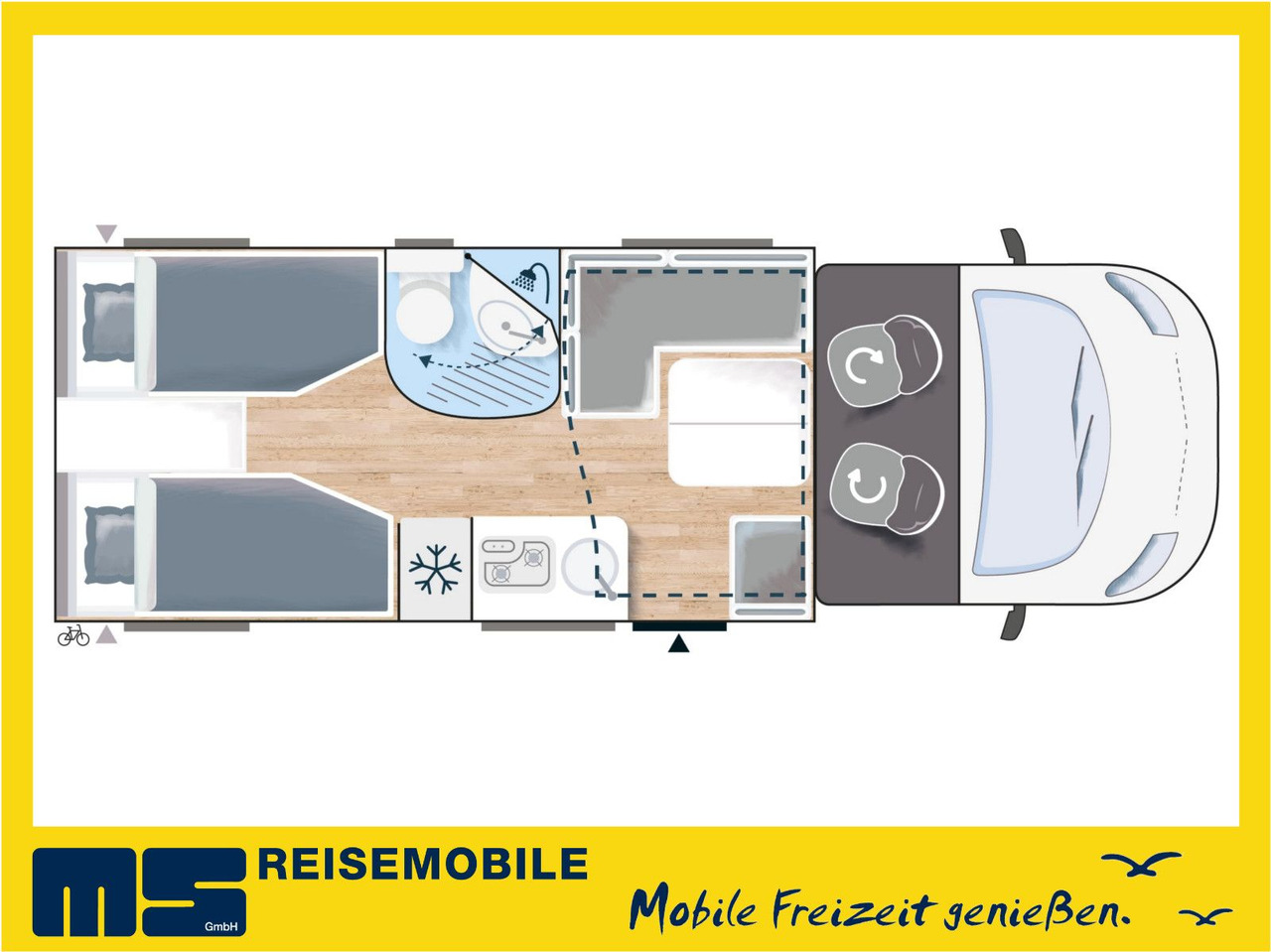 Chausson 627 TITANIUM / - 2026 - / EINZELBETTEN / 4.1T. - 半集成房车:图2 Chausson 627 TITANIUM / - 2026 - / EINZELBETTEN / 4.1T. - 半集成房车:图2
