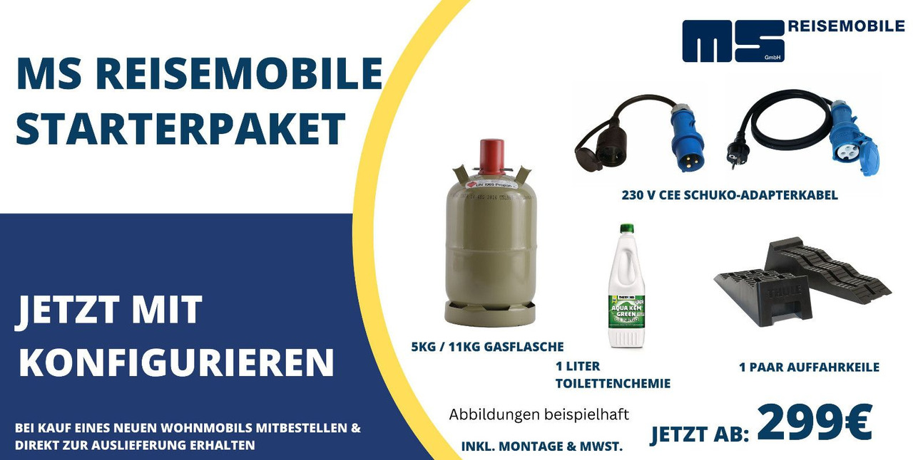 半集成房车 Chausson 627 TITANIUM / - 2026 - / EINZELBETTEN & HUBBETT：图9