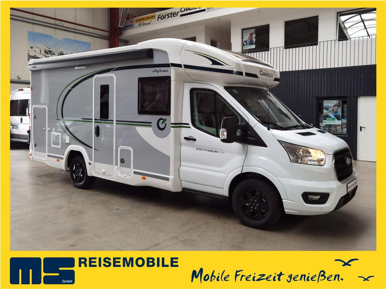 Chausson 630 TITANIUM / - 2026 - / EINZEL.- HUBBETTEN - 半集成房车:图1 Chausson 630 TITANIUM / - 2026 - / EINZEL.- HUBBETTEN - 半集成房车:图1