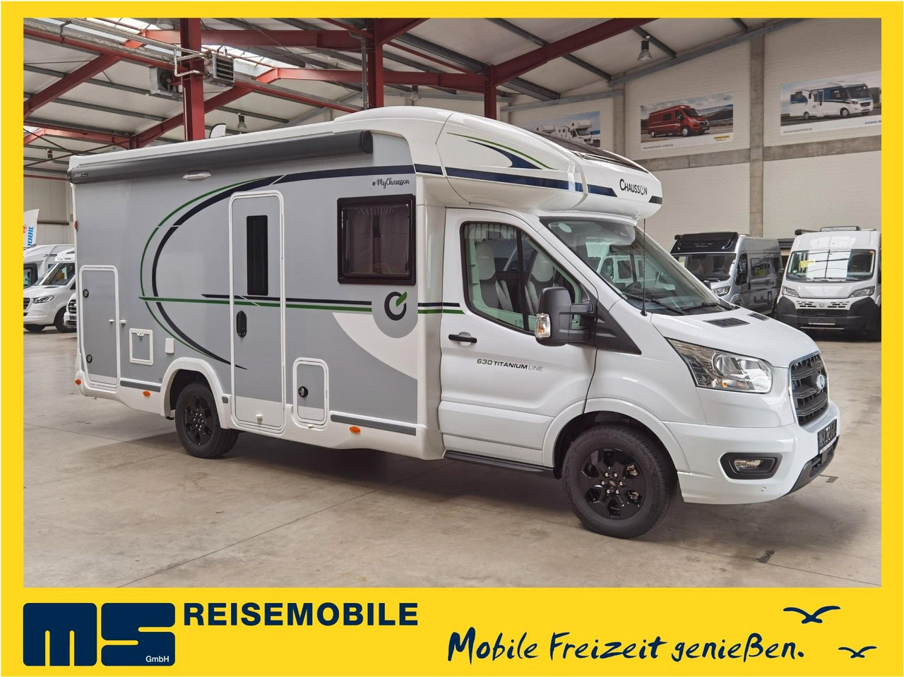 Chausson 630 TITANIUM / - 2026 - / EINZEL. - HUBBETTEN - 半集成房车:图1 Chausson 630 TITANIUM / - 2026 - / EINZEL. - HUBBETTEN - 半集成房车:图1