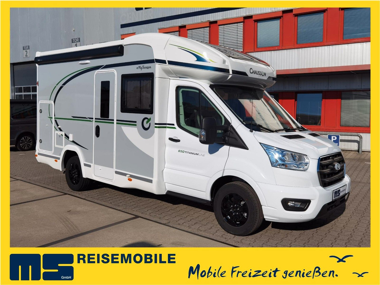 Chausson 650 TITANIUM / - 2026 - / 165PS - 8G. / HUBBETT - 半集成房车:图1 Chausson 650 TITANIUM / - 2026 - / 165PS - 8G. / HUBBETT - 半集成房车:图1