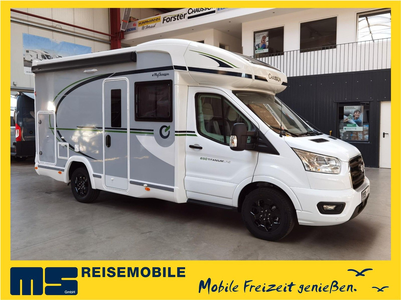 Chausson 650 TITANIUM / MODELL 2026 / 165PS-8G. / HUBBETT - 半集成房车:图1 Chausson 650 TITANIUM / MODELL 2026 / 165PS-8G. / HUBBETT - 半集成房车:图1