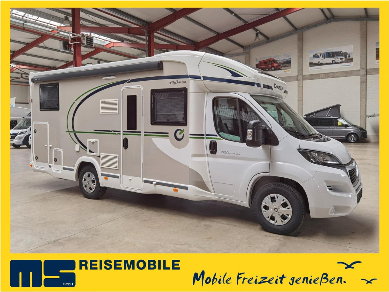 Chausson 724 ETAPE - LINE / 140PS /ZUBHÖR & CONNECT-PAKET - 半集成房车:图1 Chausson 724 ETAPE - LINE / 140PS /ZUBHÖR & CONNECT-PAKET - 半集成房车:图1