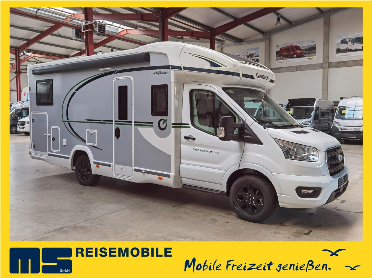 Chausson 797 TITANIUM / - 2026 - / EINZELBETTEN & HUBBETT - 半集成房车:图1 Chausson 797 TITANIUM / - 2026 - / EINZELBETTEN & HUBBETT - 半集成房车:图1