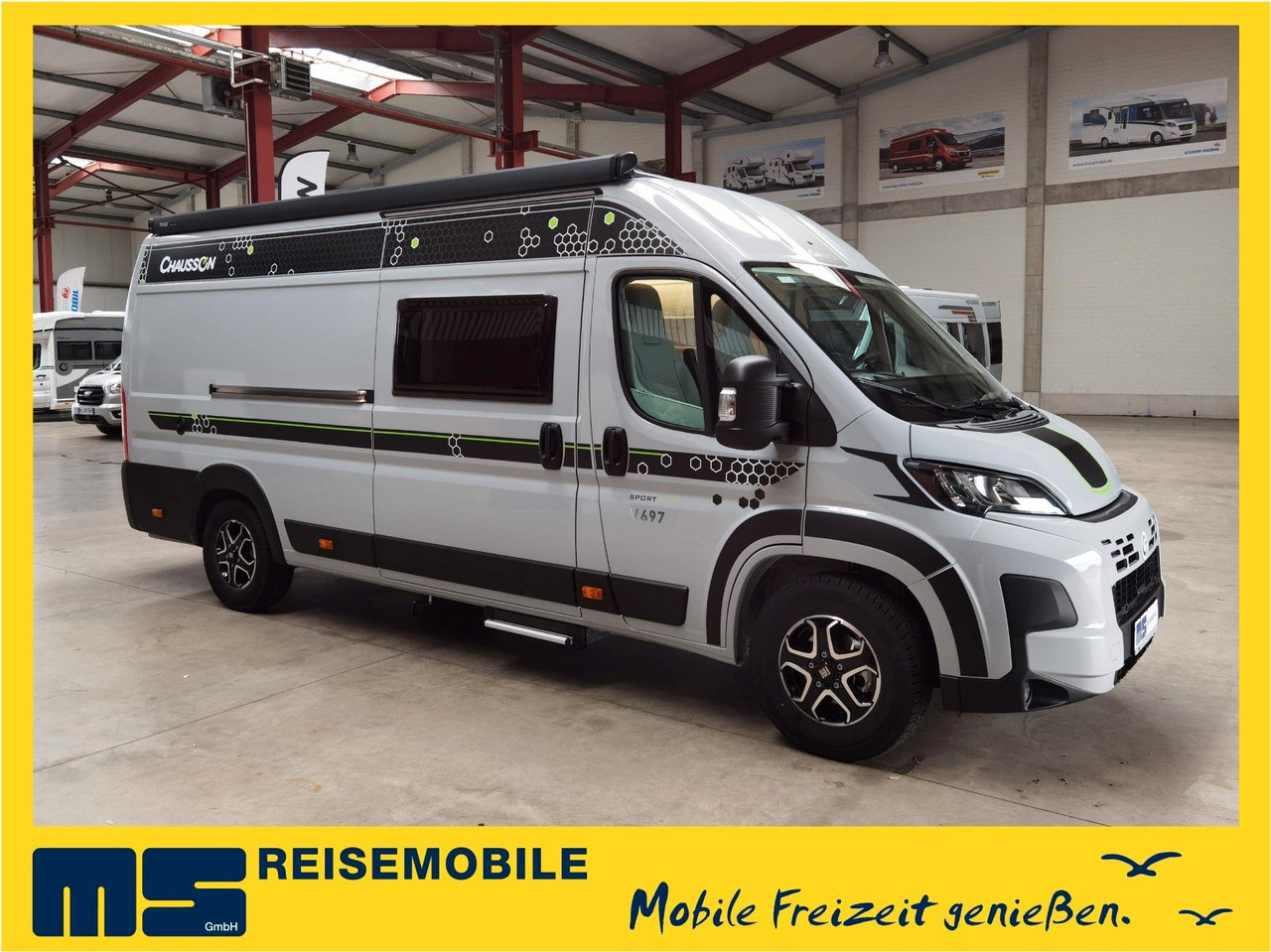Chausson V697 SPORT LINE / -2026- / 140-8G./ EINZELBETTEN - 露营货车:图1 Chausson V697 SPORT LINE / -2026- / 140-8G./ EINZELBETTEN - 露营货车:图1