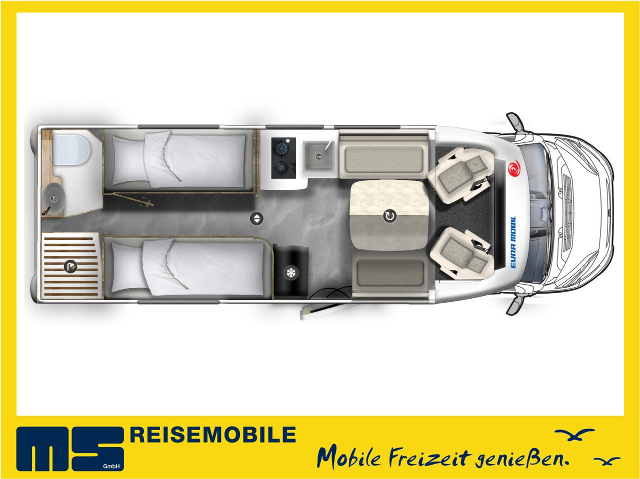 Eura Mobil PROFILA T 726 EF -MOD. 2025 -MONDIAL PLUS & S-P. - 半集成房车:图2 Eura Mobil PROFILA T 726 EF -MOD. 2025 -MONDIAL PLUS & S-P. - 半集成房车:图2