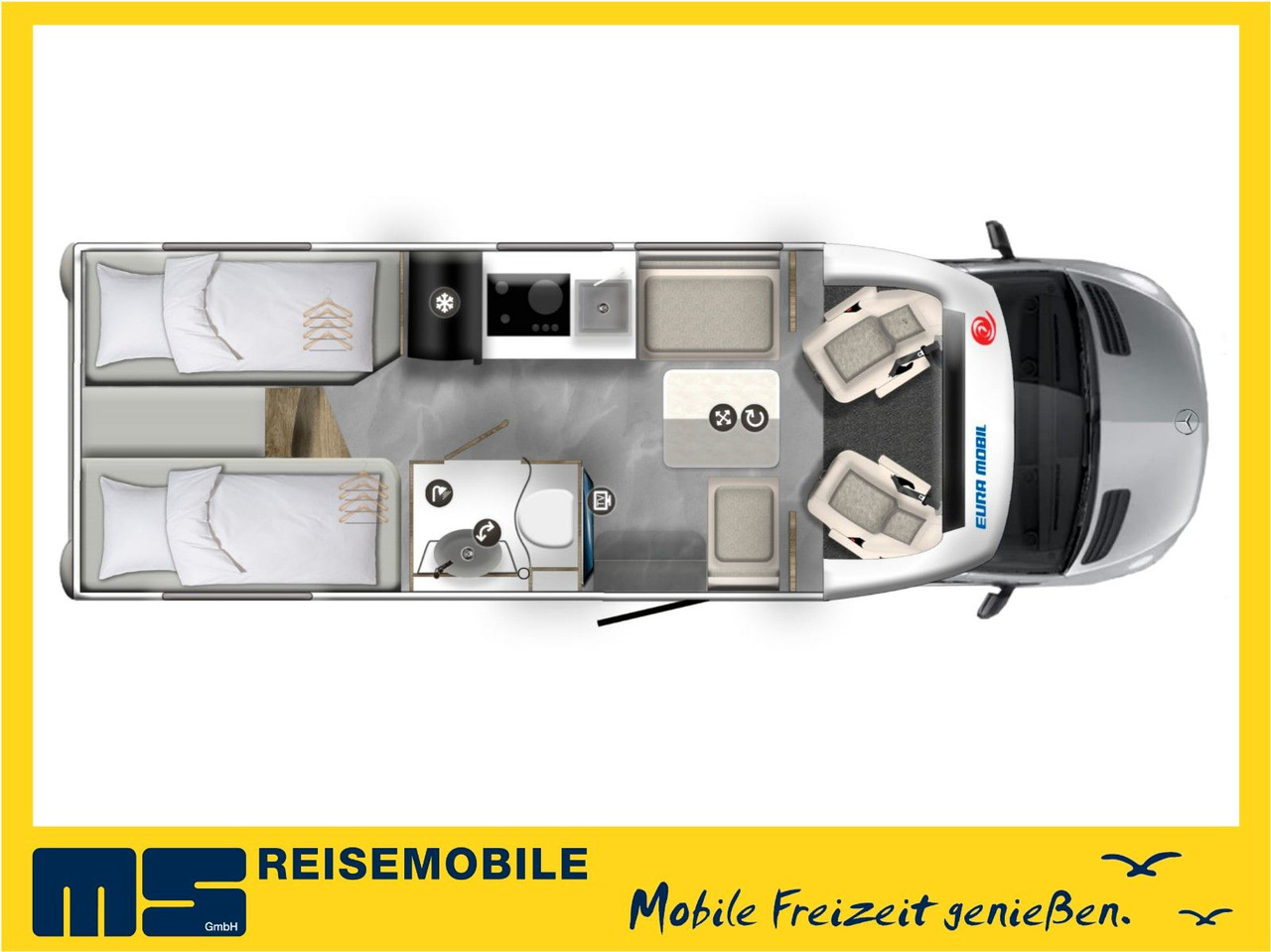 Eura Mobil XTURA 686 EF /MODELL 2025 / 4x4 /TOP-AUSSTATTUNG - 半集成房车:图2 Eura Mobil XTURA 686 EF /MODELL 2025 / 4x4 /TOP-AUSSTATTUNG - 半集成房车:图2