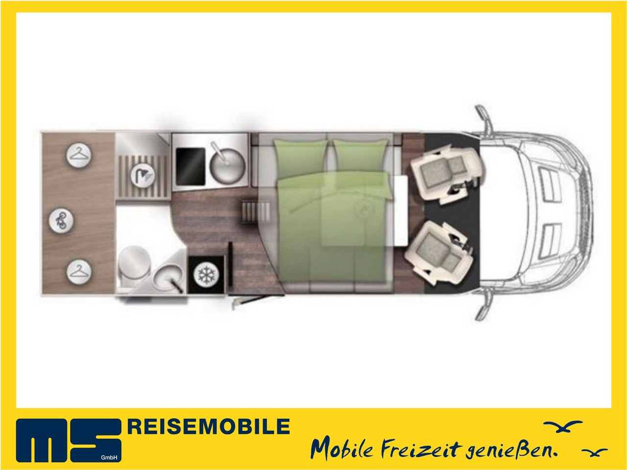 Forster T 639 LF /-2026- / 165 PS-8G / HUBBETT & RAUMBAD - 半集成房车:图2 Forster T 639 LF /-2026- / 165 PS-8G / HUBBETT & RAUMBAD - 半集成房车:图2