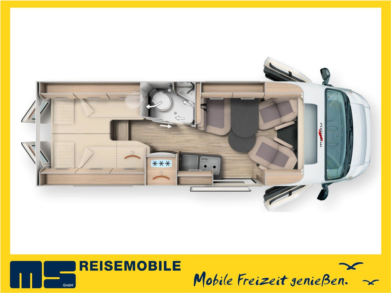 Malibu VAN COMFORT GT - 640 LE / NAVIGATION & KEYLESS - 露营货车:图2 Malibu VAN COMFORT GT - 640 LE / NAVIGATION & KEYLESS - 露营货车:图2
