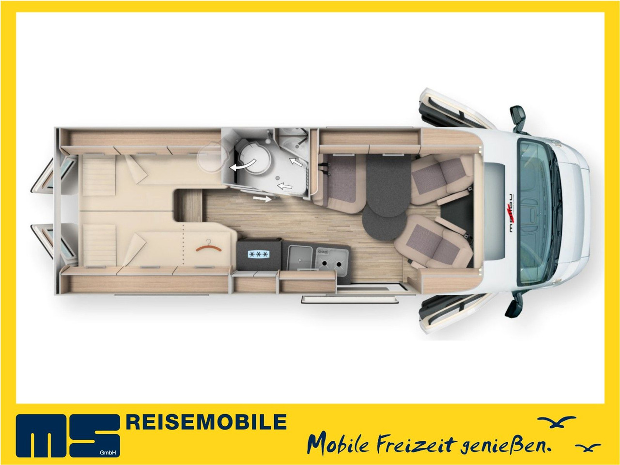 Malibu VAN DIVERSITY GT- 640 LE K /NAVIGATION & KEYLESS - 露营货车:图2 Malibu VAN DIVERSITY GT- 640 LE K /NAVIGATION & KEYLESS - 露营货车:图2