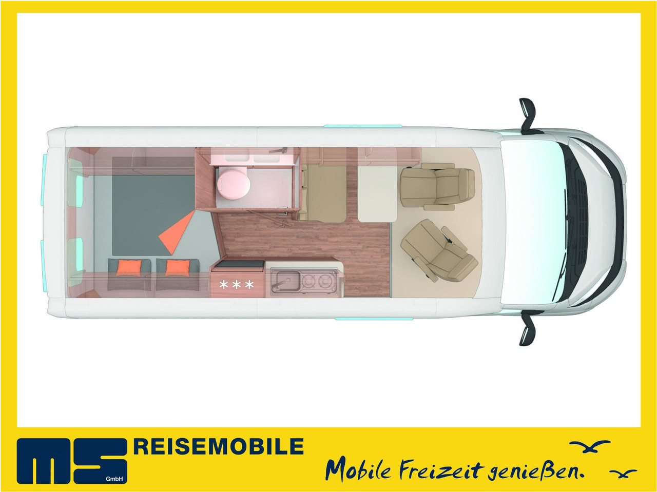 Weinsberg CARABUS GREY 540 MQ - EDITION FIRE /-2026-/140PS - 露营货车:图2 Weinsberg CARABUS GREY 540 MQ - EDITION FIRE /-2026-/140PS - 露营货车:图2