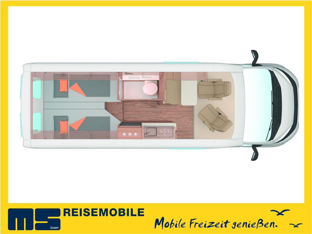 Weinsberg CARABUS GREY 630 ME-EDITION FIRE / MODELL 2026 - 露营货车:图2 Weinsberg CARABUS GREY 630 ME-EDITION FIRE / MODELL 2026 - 露营货车:图2
