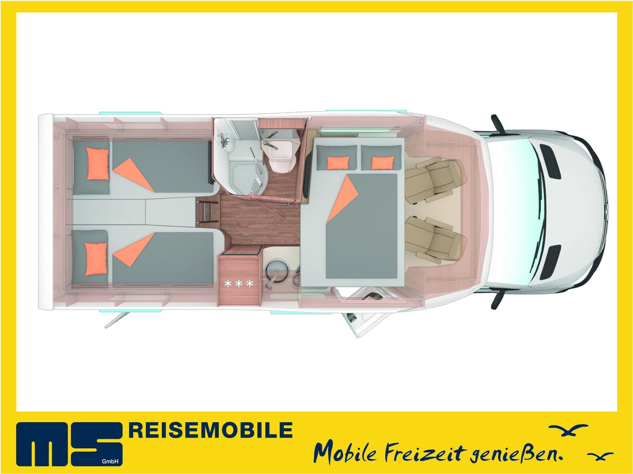 Weinsberg CARACOMPACT SUITE 640 MEG PEPPER / - MODELL 2025 - 半集成房车:图2 Weinsberg CARACOMPACT SUITE 640 MEG PEPPER / - MODELL 2025 - 半集成房车:图2