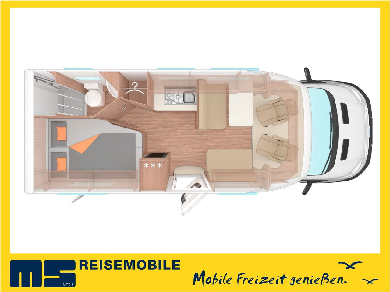 Weinsberg CARALOFT 650 MF / 155PS / TOP - AUSSTATTUNG - 半集成房车:图2 Weinsberg CARALOFT 650 MF / 155PS / TOP - AUSSTATTUNG - 半集成房车:图2