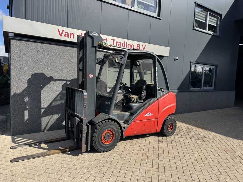 Linde H35D triplo550 Freelift / Sideshift 2007 VW DIESEL - 柴油叉车:图2 Linde H35D triplo550 Freelift / Sideshift 2007 VW DIESEL - 柴油叉车:图2