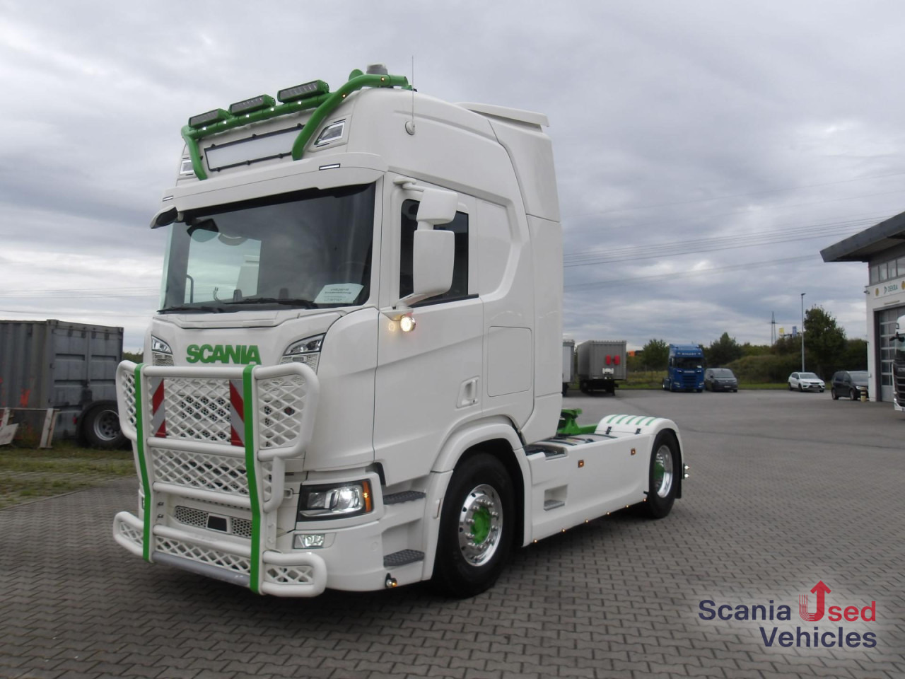 SCANIA R 500 A4x2NB / 2 kreis Hydr / Vollluft / Navi - 牵引车:图1 SCANIA R 500 A4x2NB / 2 kreis Hydr / Vollluft / Navi - 牵引车:图1