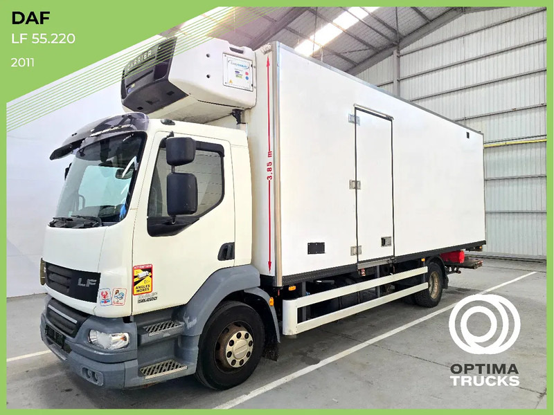 DAF LF 55.220 EURO 5 / CARRIER / MULTITEMPERATUUR / DHOLLANDIA 1500kg - 冷藏车:图1 DAF LF 55.220 EURO 5 / CARRIER / MULTITEMPERATUUR / DHOLLANDIA 1500kg - 冷藏车:图1