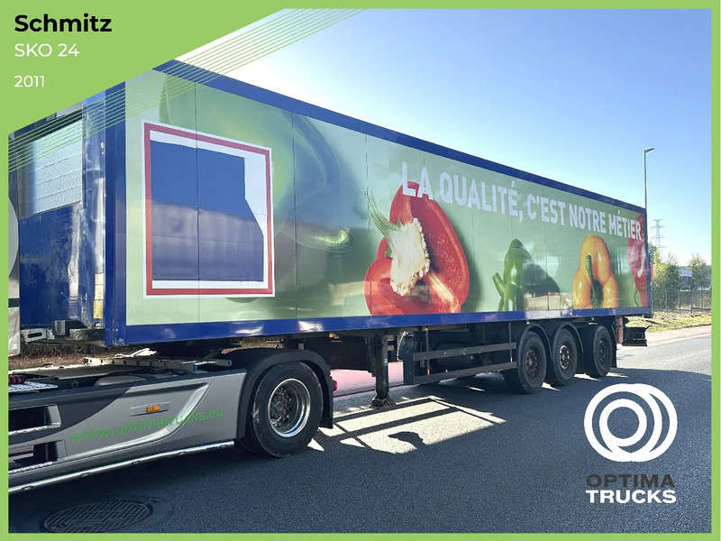 Schmitz Cargobull SKO 24 - 封闭厢式半拖车:图1 Schmitz Cargobull SKO 24 - 封闭厢式半拖车:图1