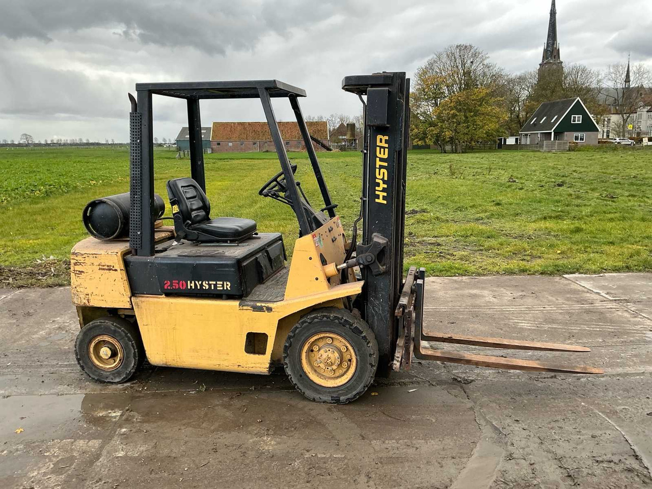 1991 HYSTER 2.50XLX FORKLIFT - 叉车:图4 1991 HYSTER 2.50XLX FORKLIFT - 叉车:图4