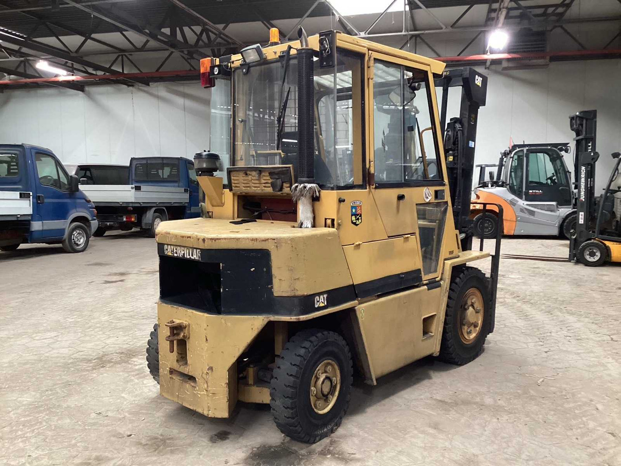 1992 CATERPILLAR V80 F FORKLIFT - 叉车:图3 1992 CATERPILLAR V80 F FORKLIFT - 叉车:图3