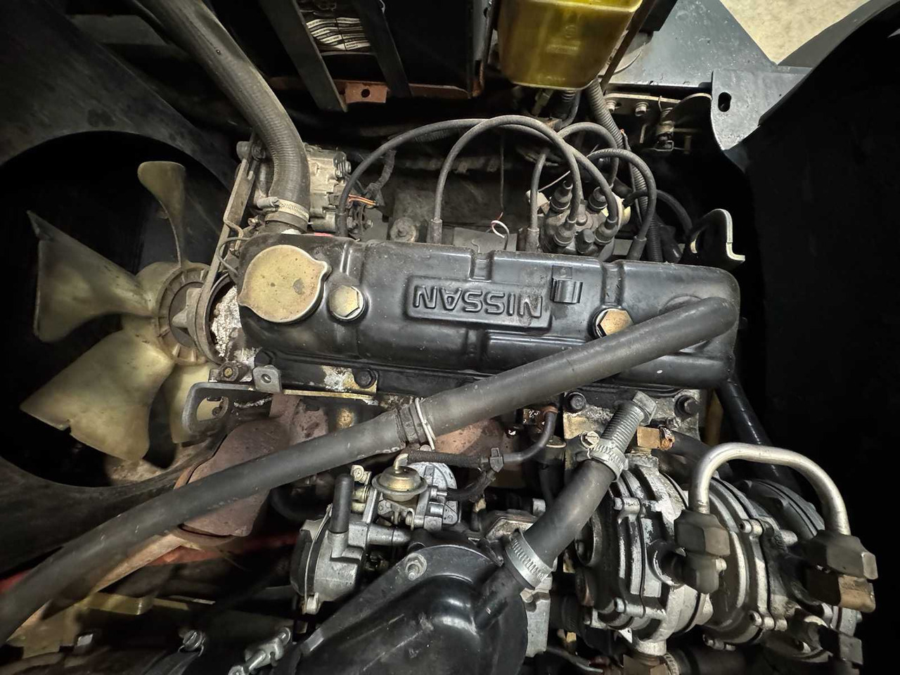 叉车 1992 SERVICE IN 415 HOURS TCM FG30N5 3,000KG GAS FORKLIFT FORKLIFT NISSAN ENGINE：图19