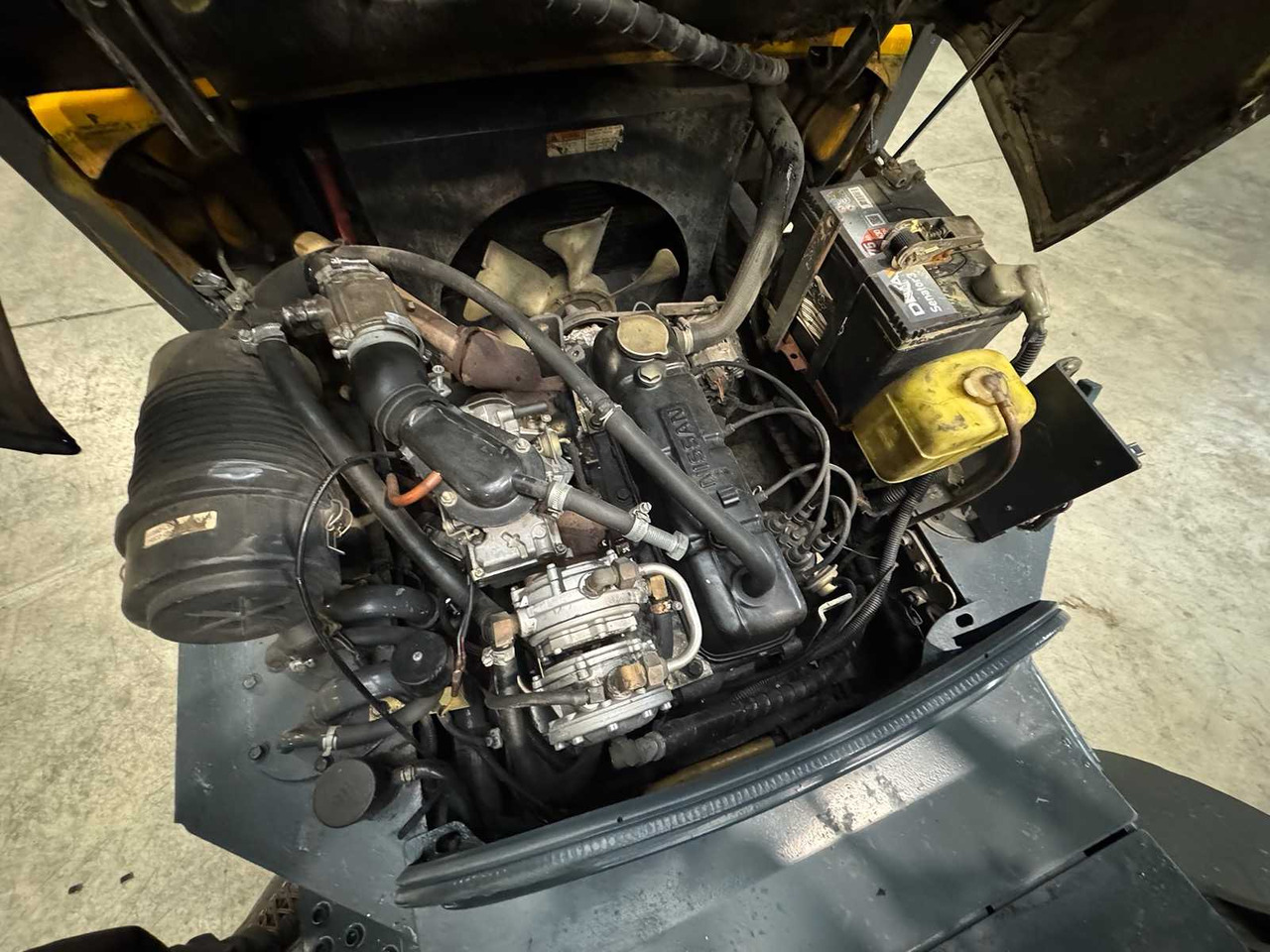 叉车 1992 SERVICE IN 415 HOURS TCM FG30N5 3,000KG GAS FORKLIFT FORKLIFT NISSAN ENGINE：图17