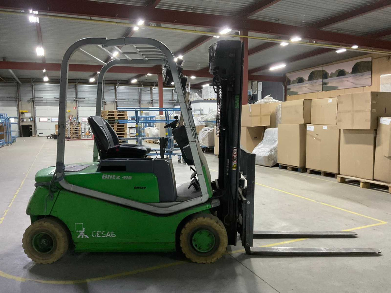 1997 CESAB BLITZ 416 FORKLIFT - 叉车:图5 1997 CESAB BLITZ 416 FORKLIFT - 叉车:图5