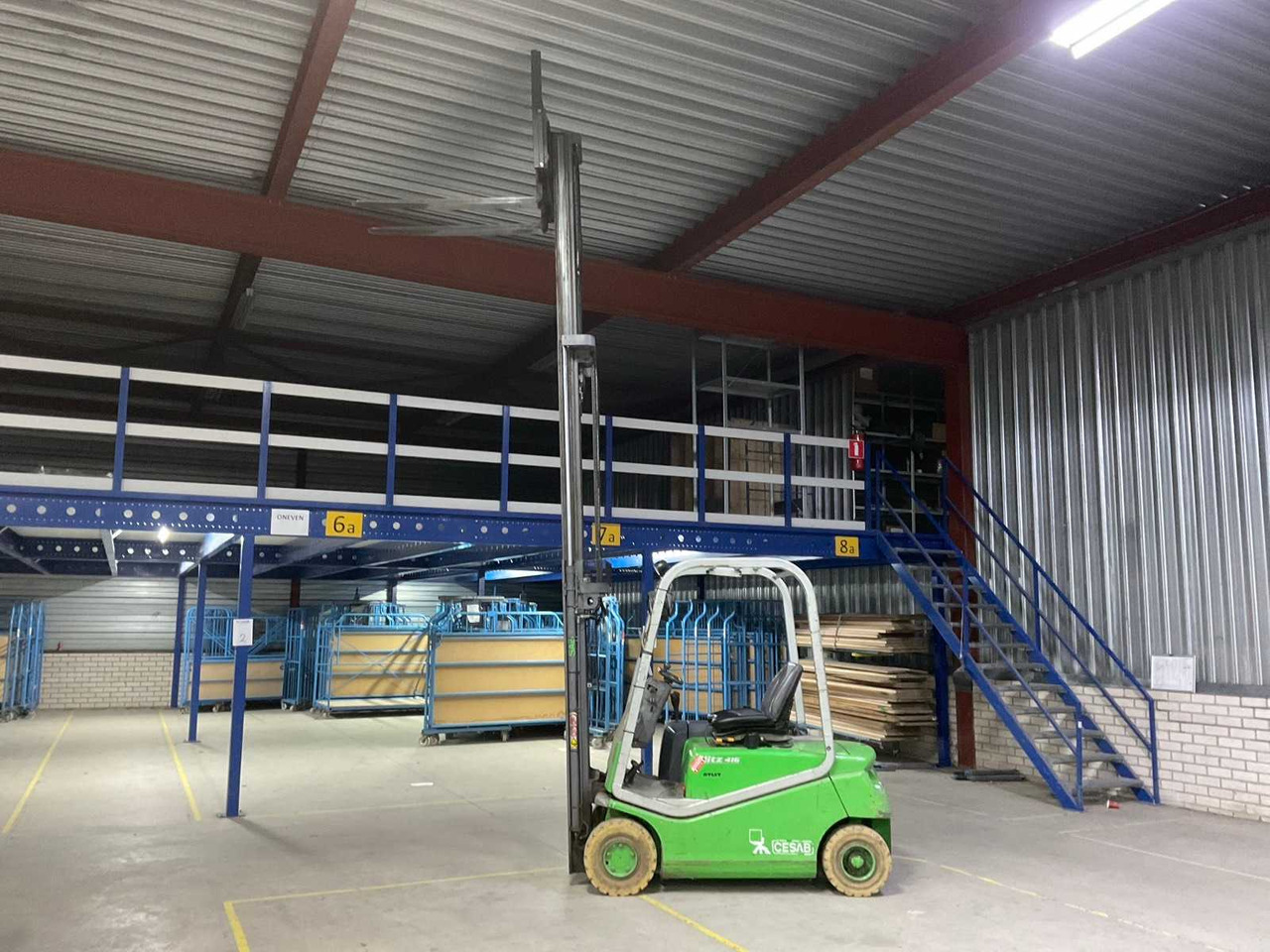 1997 CESAB BLITZ 416 FORKLIFT - 叉车:图3 1997 CESAB BLITZ 416 FORKLIFT - 叉车:图3