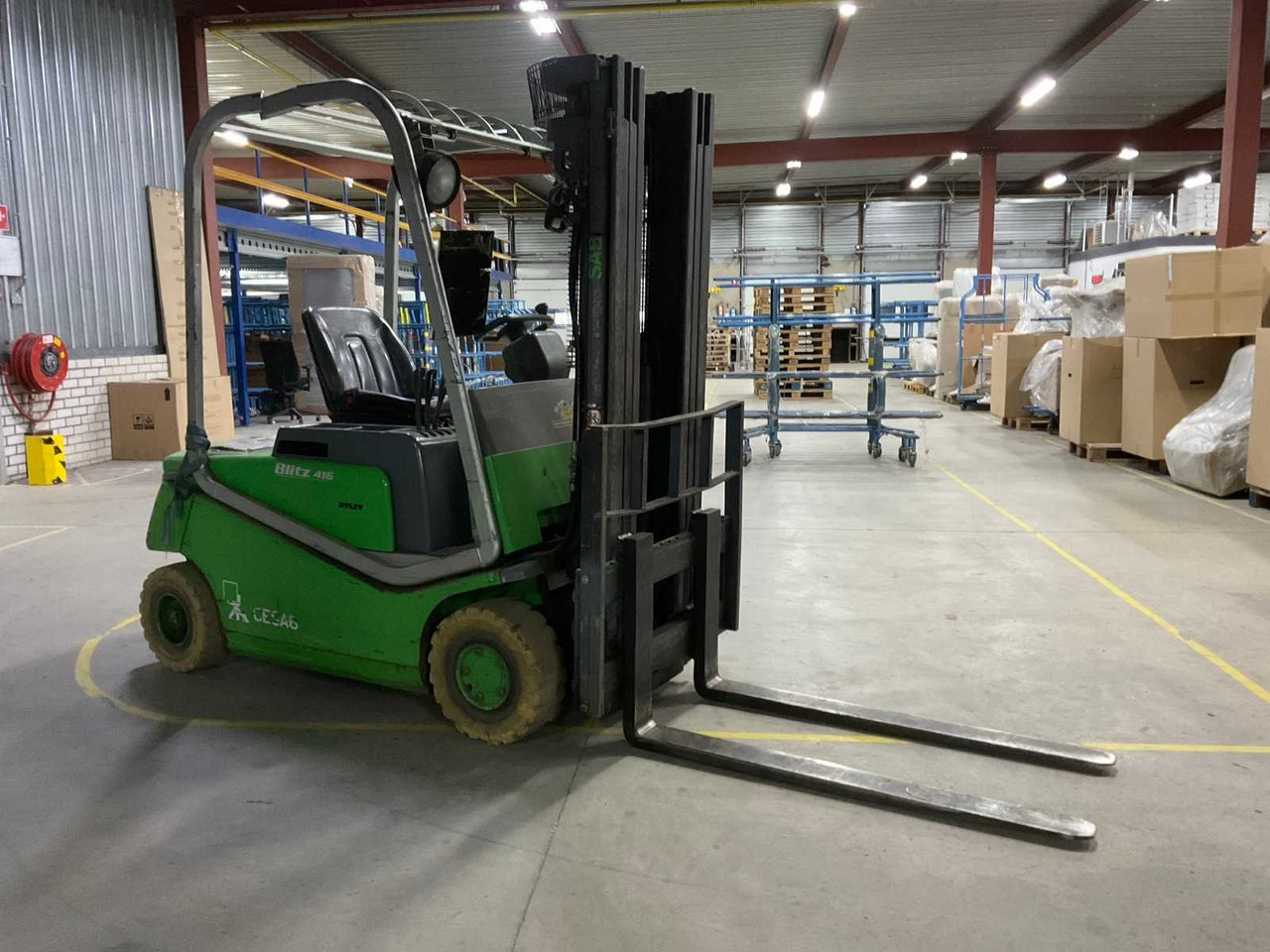 1997 CESAB BLITZ 416 FORKLIFT - 叉车:图4 1997 CESAB BLITZ 416 FORKLIFT - 叉车:图4