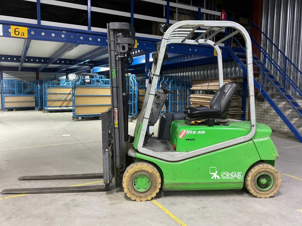 1997 CESAB BLITZ 416 FORKLIFT - 叉车:图2 1997 CESAB BLITZ 416 FORKLIFT - 叉车:图2
