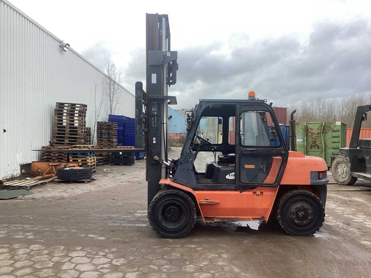 1997 CLARCK SF 60 D FORKLIFT - 叉车:图5 1997 CLARCK SF 60 D FORKLIFT - 叉车:图5