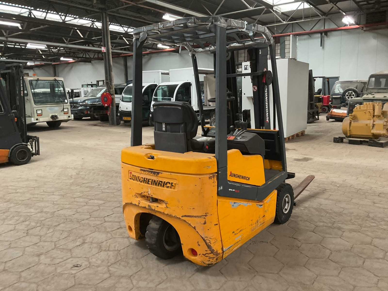 1997 JUNGHEINRICH EFG-DF12 FORKLIFT - 叉车:图3 1997 JUNGHEINRICH EFG-DF12 FORKLIFT - 叉车:图3