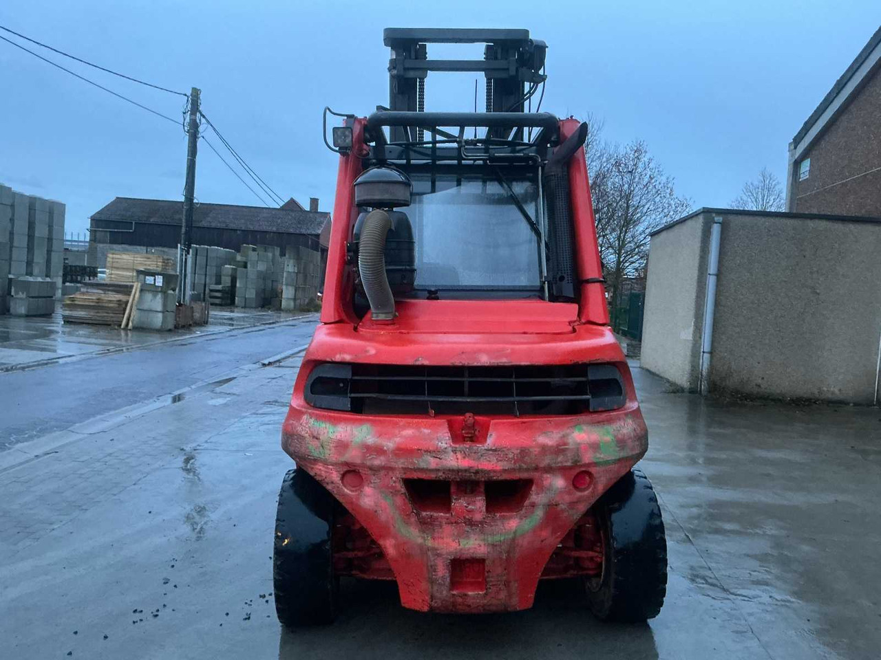 1997 LINDE H80D FORKLIFT - 叉车:图4 1997 LINDE H80D FORKLIFT - 叉车:图4