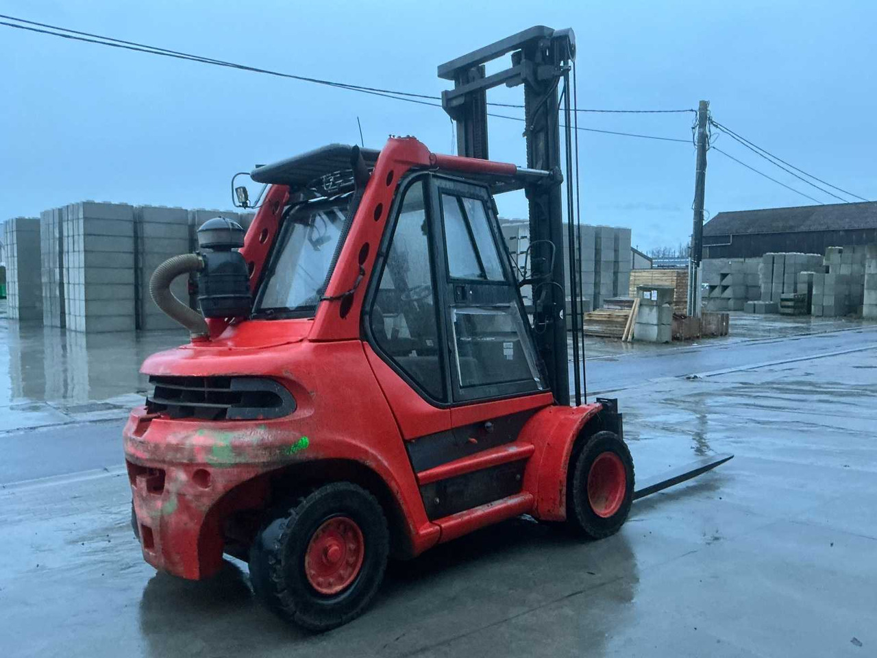 1997 LINDE H80D FORKLIFT - 叉车:图5 1997 LINDE H80D FORKLIFT - 叉车:图5