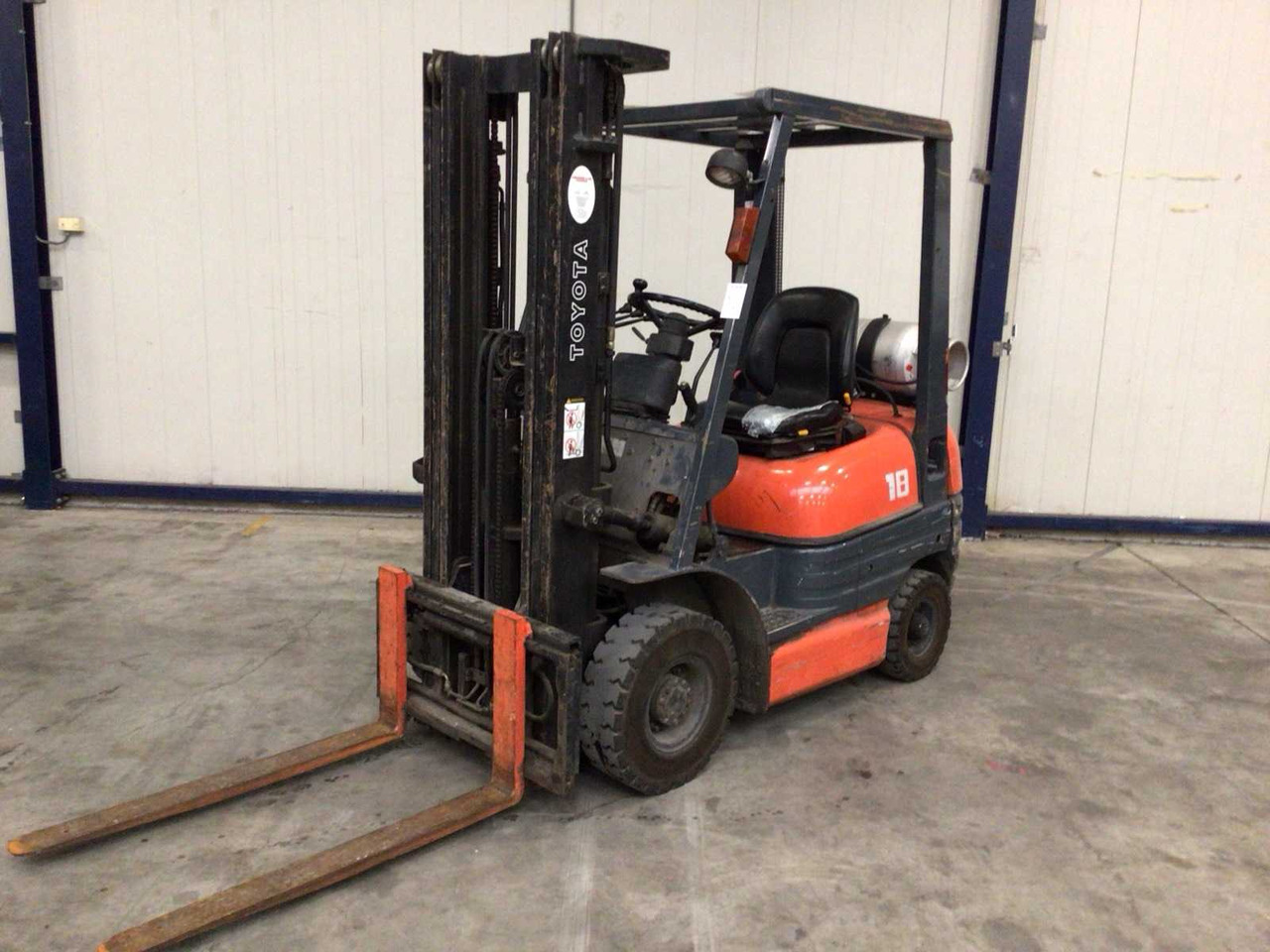 1997 TOYOTA 42-6FGF18 FORKLIFT - 叉车:图1 1997 TOYOTA 42-6FGF18 FORKLIFT - 叉车:图1