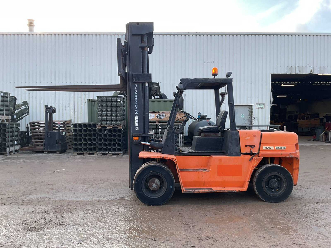 2000 DOOSAN D 70 S-2 FORKLIFT - 叉车:图5 2000 DOOSAN D 70 S-2 FORKLIFT - 叉车:图5