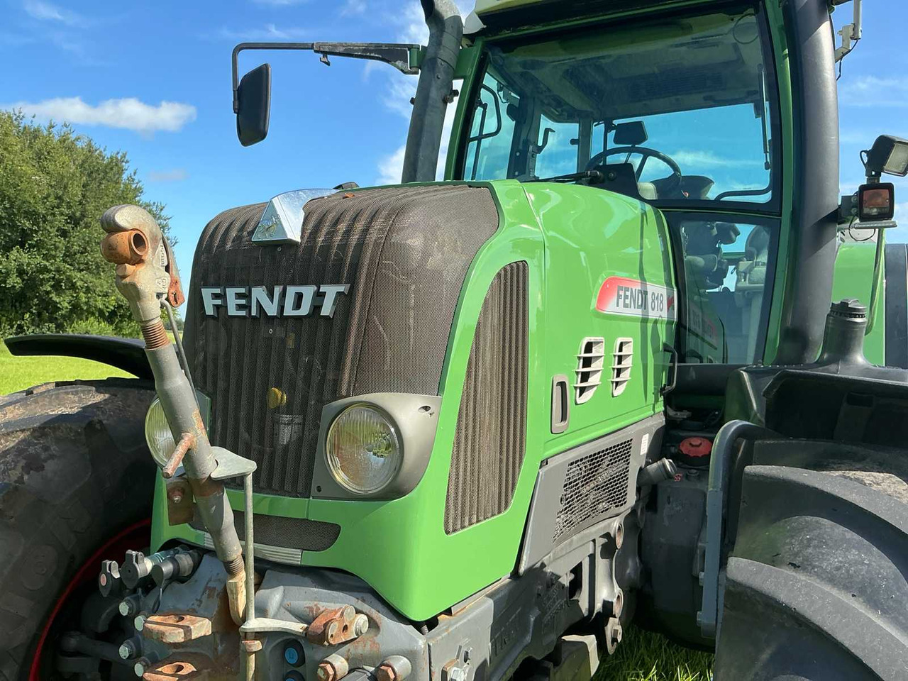 拖拉机 2006 FENDT 818 ALL-WHEEL DRIVE FARM TRACTOR：图12