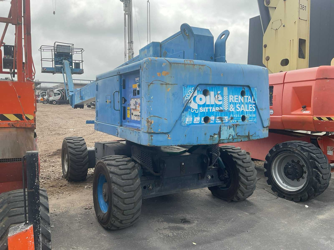 空中平台 2007 AICHI SP21AJ TELESCOPIC BOOM LIFT：图8