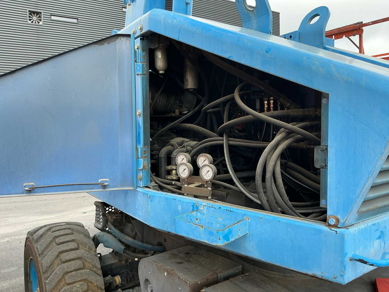 空中平台 2007 AICHI SP21AJ TELESCOPIC BOOM LIFT：图12