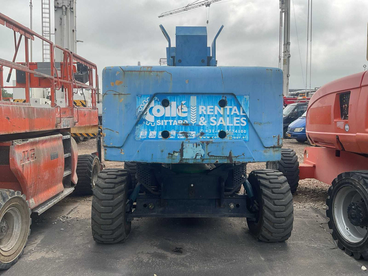 空中平台 2007 AICHI SP21AJ TELESCOPIC BOOM LIFT：图9