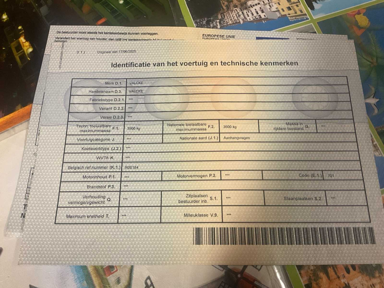 2010 A.VALCKE 3500. - 全挂车:图3 2010 A.VALCKE 3500. - 全挂车:图3