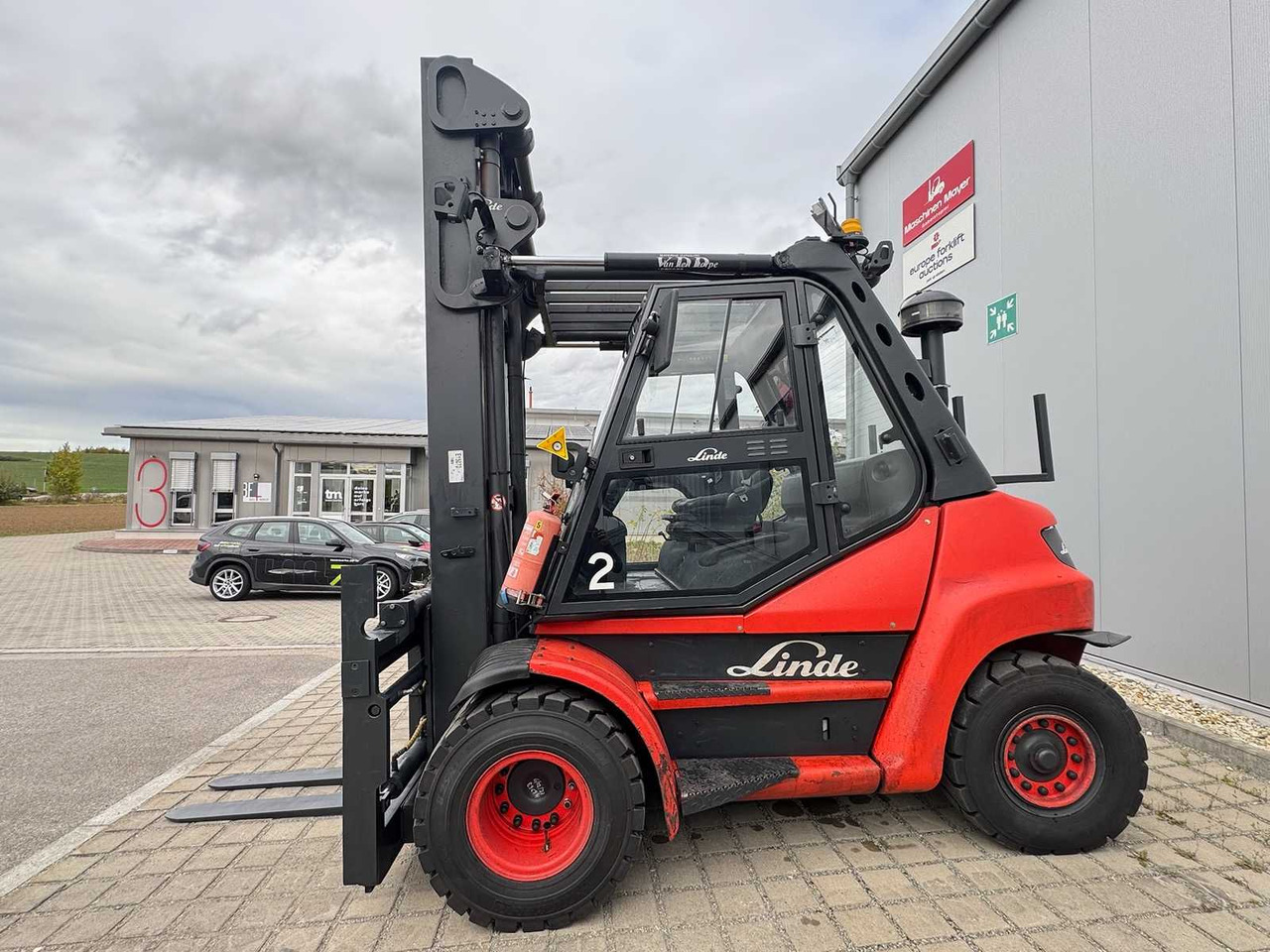 2015 SERVICE 04/2026 LINDE H70D-02 EVO 3RD+4TH VALVE FORK ADJUSTER DIESEL FORKLIFT 10,330 HOURS - 叉车:图1 2015 SERVICE 04/2026 LINDE H70D-02 EVO 3RD+4TH VALVE FORK ADJUSTER DIESEL FORKLIFT 10,330 HOURS - 叉车:图1