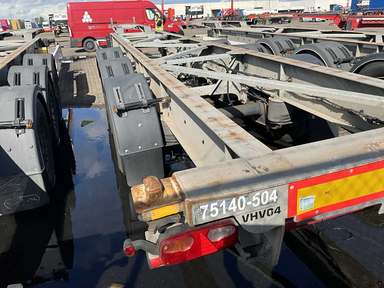 2018 VAN HOOL CONTAINER CHASSIS SEMI-TRAILER CONTAINER TRANSPORT 40-45 FEET (75140-504) - 半挂车:图5 2018 VAN HOOL CONTAINER CHASSIS SEMI-TRAILER CONTAINER TRANSPORT 40-45 FEET (75140-504) - 半挂车:图5