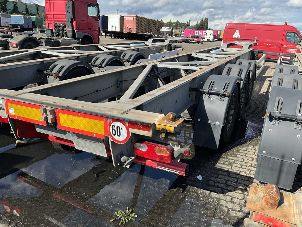 2018 VAN HOOL CONTAINER CHASSIS SEMI-TRAILER CONTAINER TRANSPORT 40-45 FEET (75140-504) - 半挂车:图1 2018 VAN HOOL CONTAINER CHASSIS SEMI-TRAILER CONTAINER TRANSPORT 40-45 FEET (75140-504) - 半挂车:图1