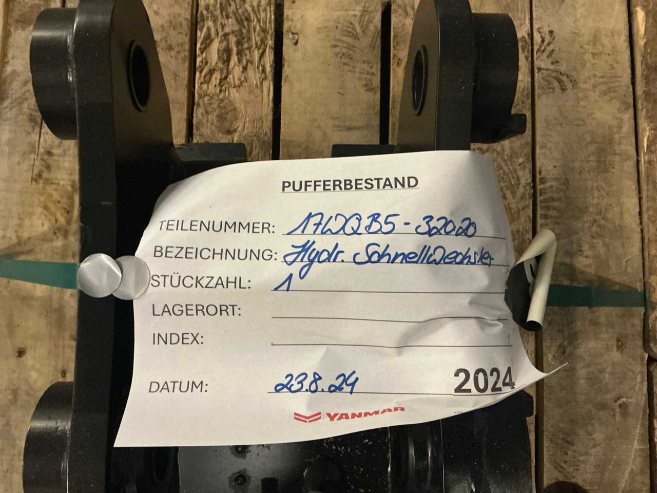 2024 YANMAR QUICK COUPLER, HYDR. - 轮式装载机:图3 2024 YANMAR QUICK COUPLER, HYDR. - 轮式装载机:图3