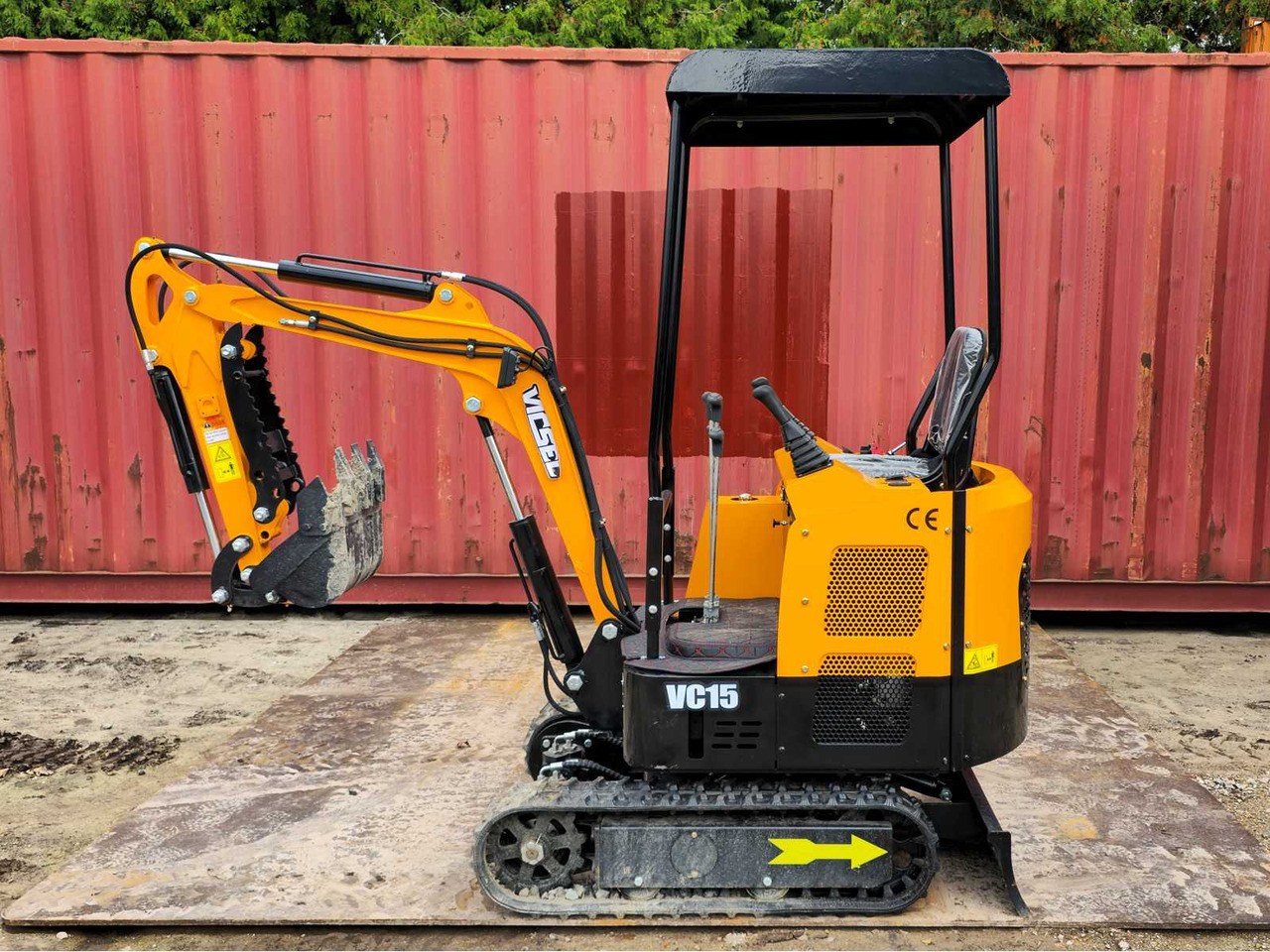 2025 - VICSEC VC15 MINI EXCAVATOR - 小型挖掘机:图1 2025 - VICSEC VC15 MINI EXCAVATOR - 小型挖掘机:图1