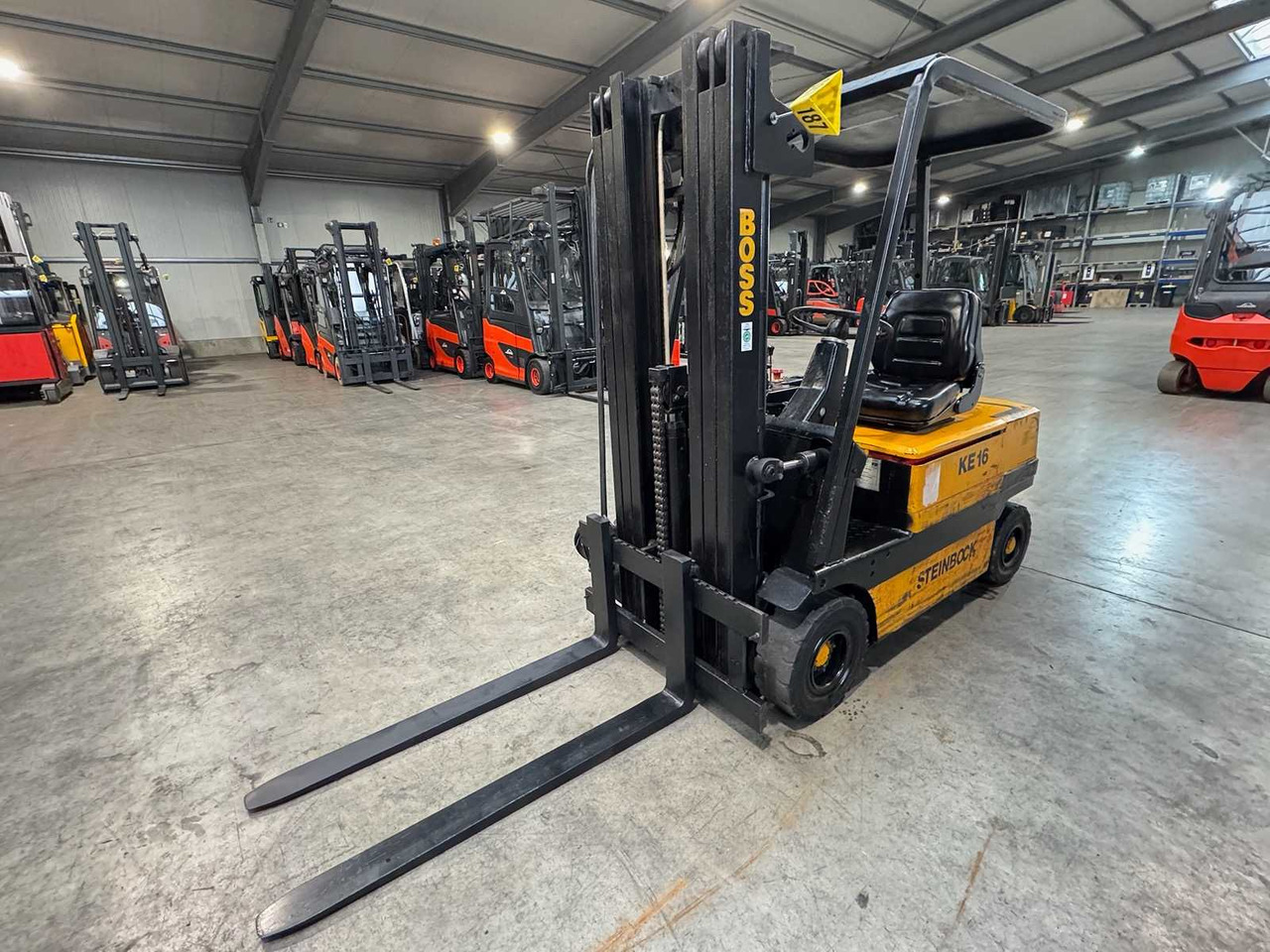 BATTERY 2012 STEINBOCK BOSS KE16 TRIPLEX 435CM 3.+4. - 叉车:图4 BATTERY 2012 STEINBOCK BOSS KE16 TRIPLEX 435CM 3.+4. - 叉车:图4
